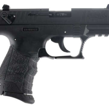 Walther P22QD .22LR 3.42" Threaded Barrel Black Picatinny Rail 10rd Mag - Handsguns - American Guns & Ammo