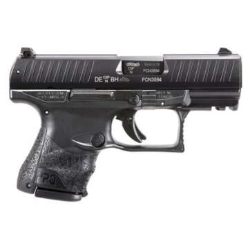 Walther PPQ M2 Sub-Compact, 9mm, 3.5" Barrel, 10rd, Night Sights, Black - Handsguns - American Guns & Ammo