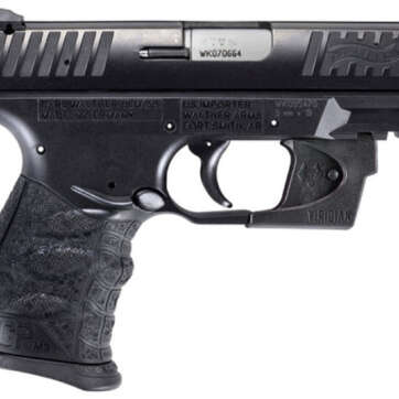 Walther CCP M2, 9mm, 3.54" Barrel, 8rd, Black, Viridian Red Laser - Handsguns - American Guns & Ammo