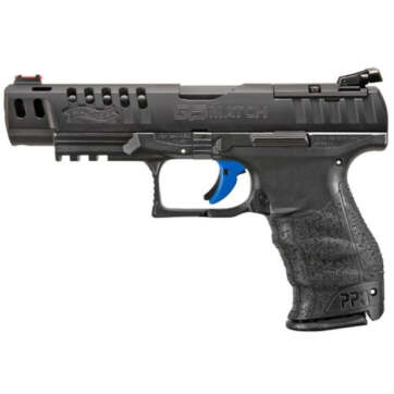 Walther Q5 Match M1, 9mm, 5" Barrel, 15rd, Ambidextrous, Black - Handsguns - American Guns & Ammo