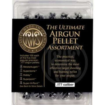 Umarex RWS Pellet Sampler .177 Stainless, 100 each Style, 500 Total - Air Guns & BB Guns | American Guns & Ammo