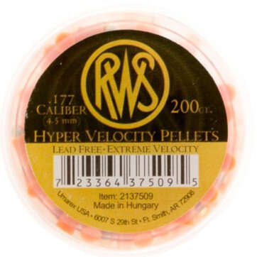 RWS Hyper Velocity Pellets .177 Pellet Lead-Free 200 - Air Guns & BB Guns | American Guns & Ammo