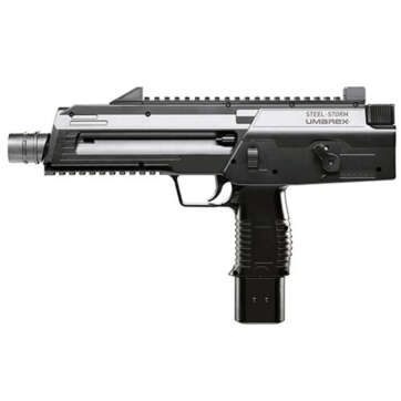Umarex Steel Storm, .177 BB, 30rd/300rd Resevoir, Semi-Auto/6-Shot Burst, Black - Competition Guns | American Guns & Ammo