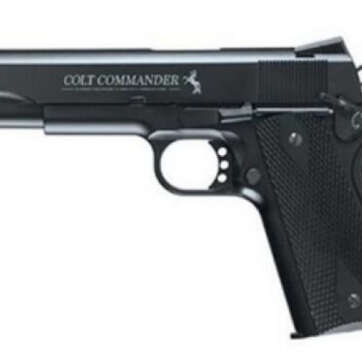 Umarex Colt Commander, .177 BB, 4.5" Barrel, 18rd, Black - Competition Guns | American Guns & Ammo