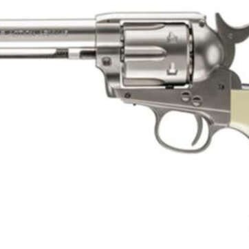 Umarex Firearms Colt Peacemaker .177 Caliber 5" Barrel Nickel Finish - Air Guns & BB Guns | American Guns & Ammo