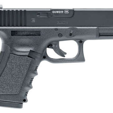 Umarex RWS Glock G19 Gen3, .177 BB, 4.25" Barrel, 16rd, Black - Competition Guns | American Guns & Ammo