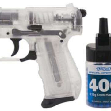 Umarex Firearms Walther P22 Spring Power Airsoft BB Pistol 6mm Integrated Accessory Rail Clear - Air Guns & BB Guns | American Guns & Ammo