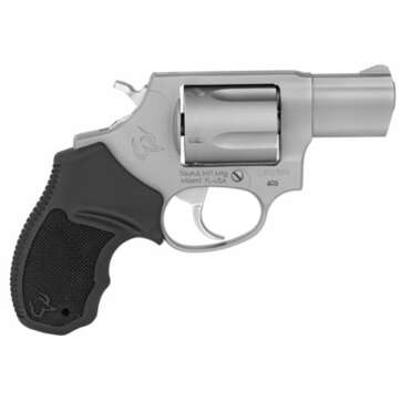 Taurus 605 Standard 357 Magnum 2" Barrel Black Rubber Stainless Steel Finish, 5rd - Handsguns | American Guns & Ammo