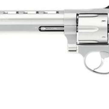 Taurus Model 44 .44 Mag, 8.38" Barrel, Rubber Grip, Matte SS, 6rd - Handsguns | American Guns & Ammo