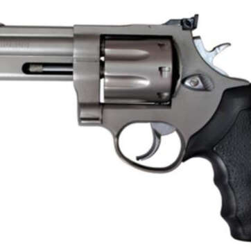 Taurus 608 Standard 357 Mag 4" Ported Barrel, Adjustable Sight, Rubber Grip SS Finish, 8 Rounds - Handsguns | American Guns & Ammo
