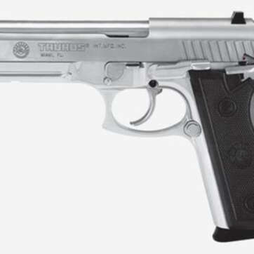 Taurus 92 9mm, 5" Barrel, Fixed Sights, Stainless, Rail, 17rd - Handsguns | American Guns & Ammo