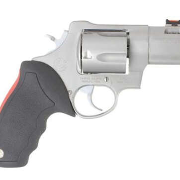 Taurus 454 Raging Bull 454 Casull 2.25" Barrel, 5rd Adjustable Sight, Rubber Grip, SS Finish - Handsguns | American Guns & Ammo