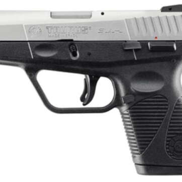 Taurus Model 740 Slim .40 SW, 3.2" Barrel, Stainless Steel Finish, Low Profile Sights, 6rd - Handsguns - American Guns & Ammo