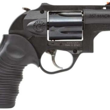Taurus M605 .357 Mag, 2", 5rd, Hard Rubber Grip, Poly Frame, Blued - Handsguns | American Guns & Ammo