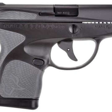 Taurus Spectrum Double 380 ACP 2.8", /7+1 Gray Polymer Grip Black, 6 rd - Handsguns - American Guns & Ammo