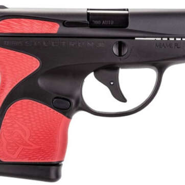 Taurus Spectrum .380 ACP, 2.8" Barrel, 6rd, Black Frame, Red Grips and Black Slide - Handsguns - American Guns & Ammo