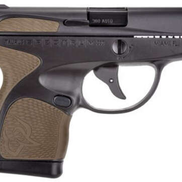 Taurus Spectrum, .380 ACP, 2.8", 6/7rd, Flat Dark Earth/Black - Handsguns - American Guns & Ammo