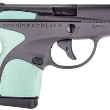 Taurus Spectrum, .380 ACP, 2.8", 6/7rd, Black, Mint Accents - Handsguns - American Guns & Ammo
