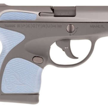 Taurus Spectrum, .380 ACP, 2.8" Barrel, 6rd, Gray Frame, Serenity Grips and Stainless Slide - Handsguns | American Guns & Ammo