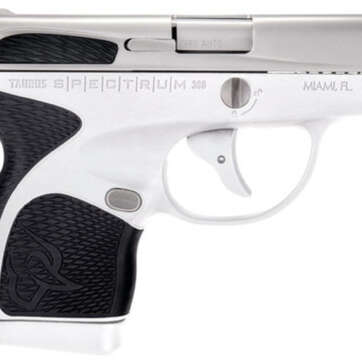 Taurus Spectrum Double 380 ACP 2.8", /7+1 Black Polymer Grip SS/White, 6 rd - Handsguns - American Guns & Ammo