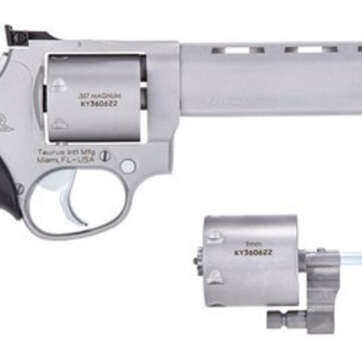 Taurus 692 Standard Revolver Set, .357 Mag / .38 Special / 9mm, 6.5" Barrel, 9mm Cylinder, 7rd, SS Finish - Handsguns | American Guns & Ammo
