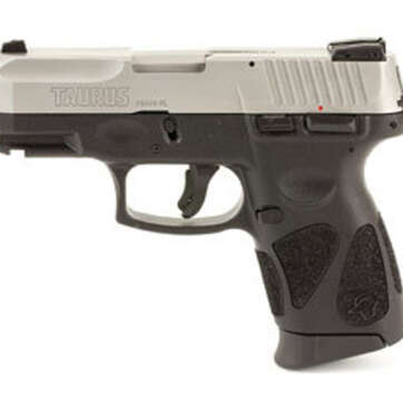 Taurus G2C 9mm 3.25" Barrel Adjustable White Dot Rear Sight Matte Black/SS Finish 12rd Mag - Handsguns | American Guns & Ammo