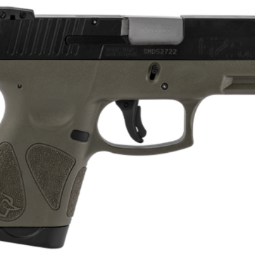 Taurus G2S. .40 S&W, 3.26" Barrel, 7rd, Black Slide, OD Green - Handsguns | American Guns & Ammo