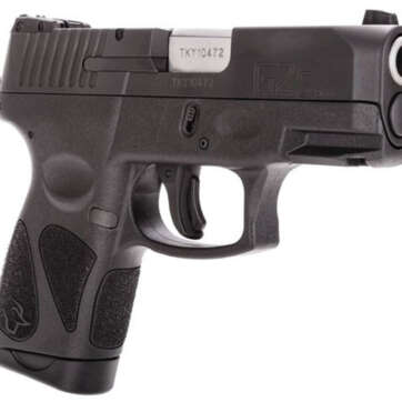 Taurus G2S Slim Black 9mm, 3.25" Barrel Black Polymer Grip/Frame 7rd Mag - Handsguns | American Guns & Ammo