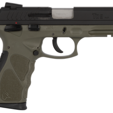 Taurus TH9, 9mm, 4.25" Barrel, 17rd, Black Slide, OD Green - Handsguns | American Guns & Ammo
