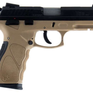 Taurus TH9, 9mm, 4.25" Barrel, 17rd, Novak Sights, Flat Dark Earth Frame, Black Slide - Handsguns - American Guns & Ammo