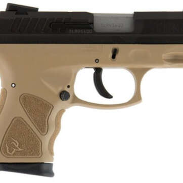 Taurus TH9C, 9mm, 3.54" Barrel, 17rd, Flat Dark Earth Frame, Black Slide - Handsguns - American Guns & Ammo