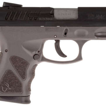 Taurus TH40C, .40 S&W, 3.54" Barrel, 15rd, Novak Sights, Gray Frame, Black Slide - Handsguns - American Guns & Ammo
