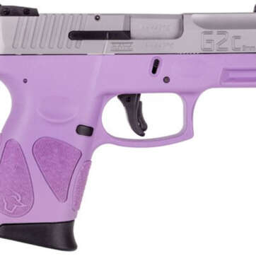 Taurus G2c, 9mm, 3.25" Barrel, 12rd, Light Purple/Stainless Steel - Handsguns - American Guns & Ammo