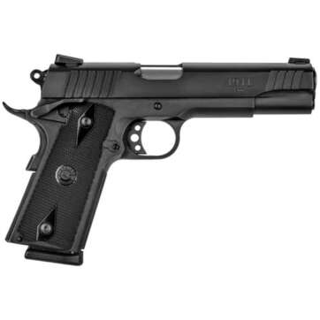 Taurus 1911 9mm Govt 5" Barrel, Black Checkered Grip Black Steel Slide, 9 rd - Handsguns | American Guns & Ammo
