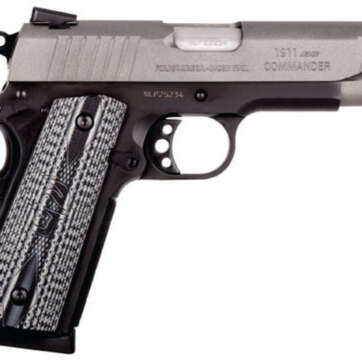 Taurus 1911 Commander 45 ACP 4.2" Barrel Gray VZ Grip Gray Cerakote Slide 8rd MAg - Handsguns | American Guns & Ammo