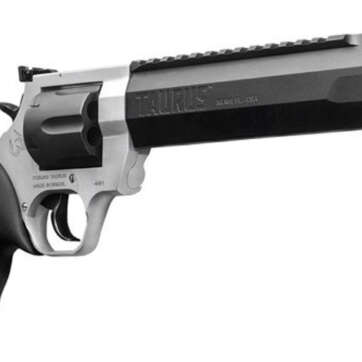 Taurus Raging Hunter, .44 Mag, 8.375", 6rd, Matte Stainless Steel Frame, Black Cylinder - Handsguns | American Guns & Ammo