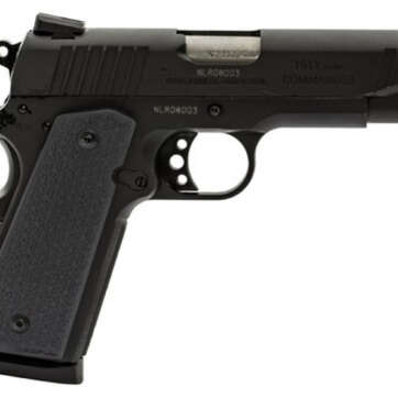 Taurus 1911 Commander, 45 ACP, 4.25" Barrel, 8rd, Gray Magpul MOE Grips, Gray Frame - Handsguns - American Guns & Ammo