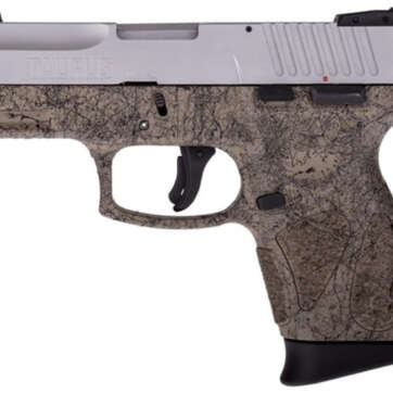 Taurus G2c Splatter Edition Compact 9mm 3.25" Barrel Flat Dark Earth Frame Black Splatter, SS Slide - Handsguns | American Guns & Ammo