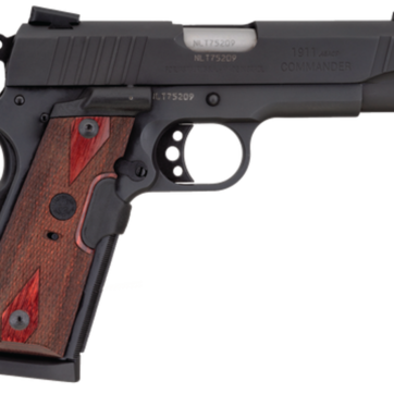 Taurus 1911 Commander 45 ACP, 4.25" Barrel, Laser, Black, 8rd - Handsguns | American Guns & Ammo