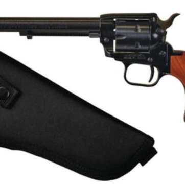 Heritage Rough Rider 22LR/.22 WMR Combo, 6.5" Barrel, Blue Finish, Nylon Holster, 6 Rd - Handsguns | American Guns & Ammo