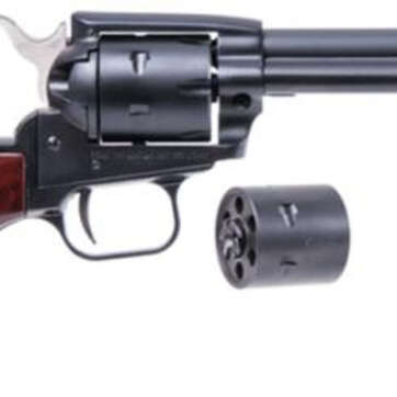Heritage Mfg Rough Rider Small Bore 22 LR/22 WMR 4.75" 6rd Camo Laminate Grip Black - Handsguns | American Guns & Ammo