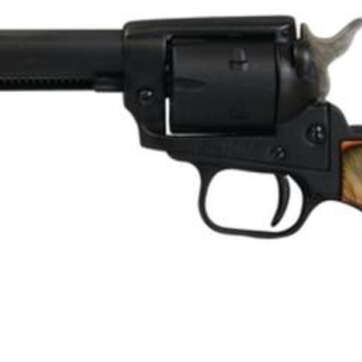 Heritage Rough Rider 22LR/22 Mag 4.75" 6rd Cocobolo Grip Black Satin - Handsguns | American Guns & Ammo
