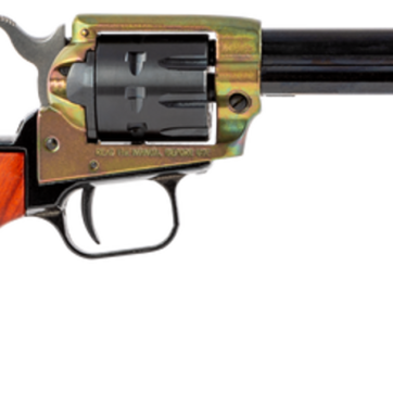 Heritage Rough Rider Small Bore, .22 LR, 4.75", 9rd, SAO, Color Case-Hardened - Handsguns | American Guns & Ammo