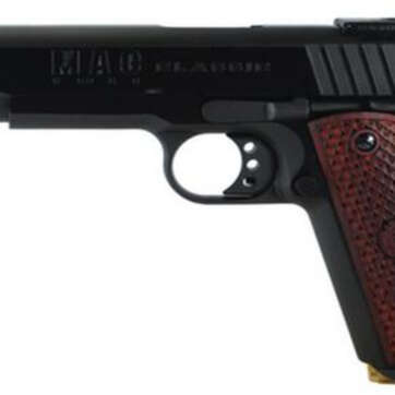 Metro Arms 1911 Classic 45 ACP 5" Blue Finish, Adjustable Rear Sight, Hardwood Grips, 8 Round - Handsguns | American Guns & Ammo