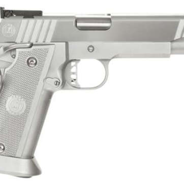 Metro Arms 3011 SSD, .40 S&W, 5", 15rd, Aluminum Grip, Chrome Finish - Handsguns - American Guns & Ammo