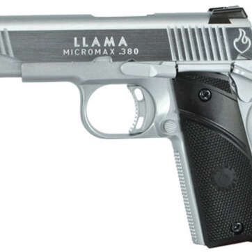 Llama 1911 Micromax Single 380 ACP, 3.75", Blued, 7rd - Handsguns | American Guns & Ammo