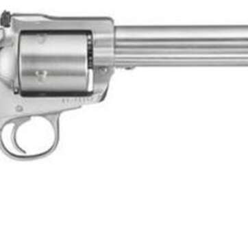Ruger Super Blackhawk .454 Casull, SS, 6.5" Barrel, Unfluted Cyl, Bisley Hardwood Grips - Handsguns | American Guns & Ammo
