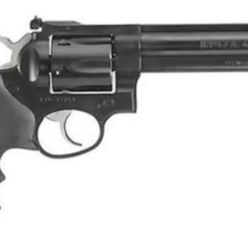 Ruger GP100 357 Mag/38 Spl Alloy Steel 6" Heavy Barrel 6rd Black Hogue Monogrip Blued - Handsguns | American Guns & Ammo