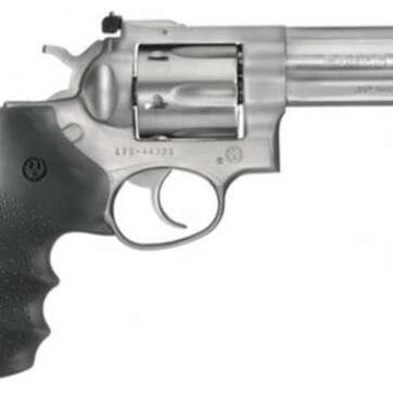 Ruger GP100 357 Mag Alloy Steel 4" Heavy Barrel 6rd Black Hogue Monogrip SS - Handsguns | American Guns & Ammo