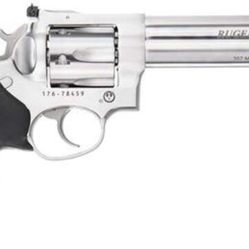 Ruger GP100 357 Mag Alloy Steel 6" Heavy Barrel 6rd Black Hogue Monogrip - Handsguns | American Guns & Ammo